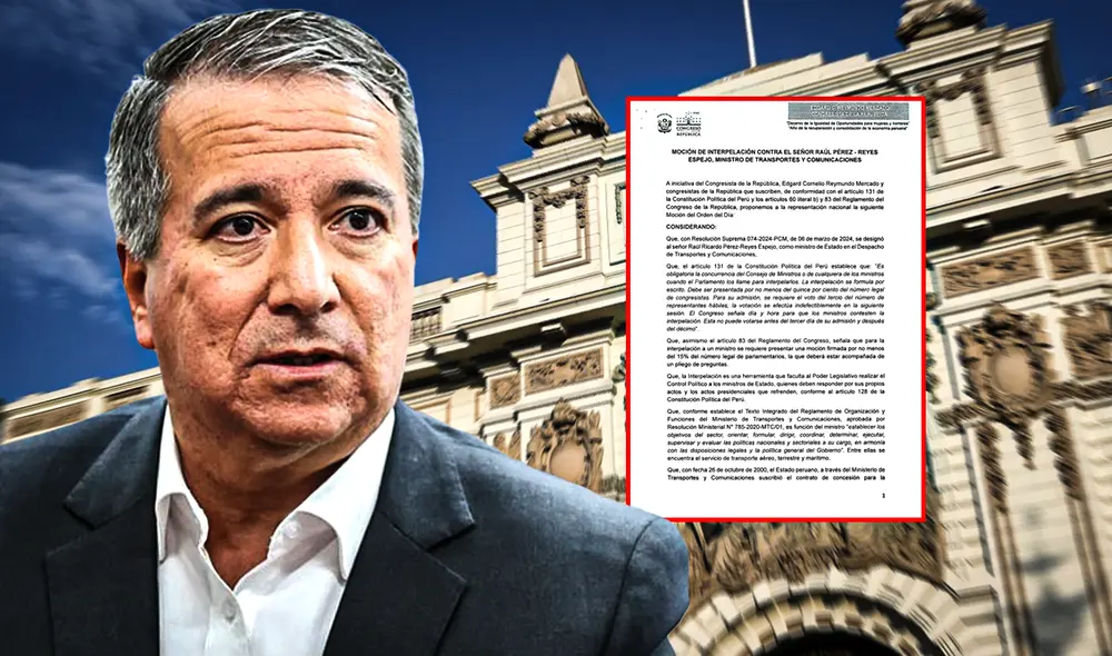 El ministro de Transporte y Comunicaciones, Raúl Pérez-Reyes, tendrá que acudir a responder las preguntas del Parlamento. Foto: composición de Gerson Cardoso/LR. El ministro de Transporte y Comunicaciones, Raúl Pérez-Reyes, tendrá que acudir a responder las preguntas del Parlamento. Foto: composición de Gerson Cardoso/LR.