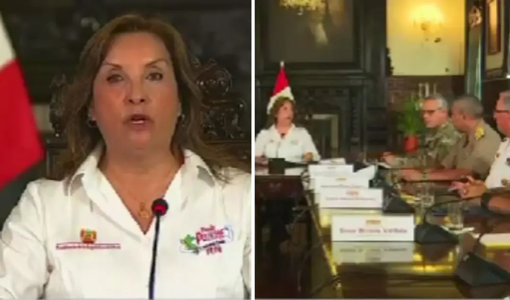 Dina Boluarte se disculpó por el imprevisto. Foto: composición LR Dina Boluarte se disculpó por el imprevisto. Foto: composición LR