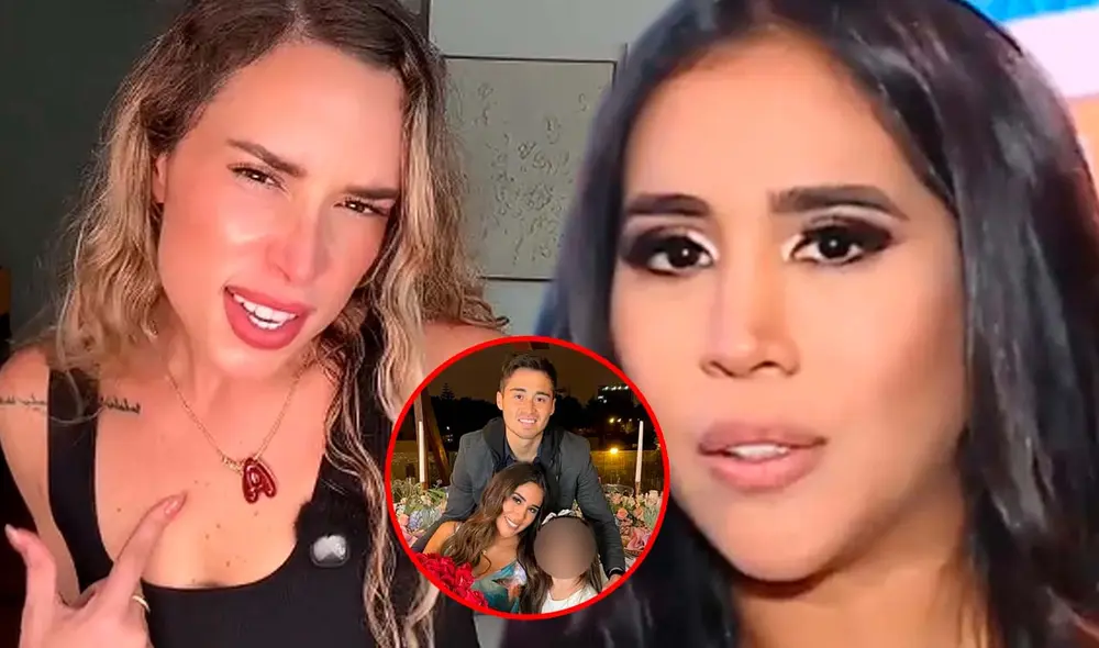 Melissa Paredes defendió a la hija que tiene con 'Gato' Cuba. Foto: Composición LR/Captura/TikTok/Captura/YouTube