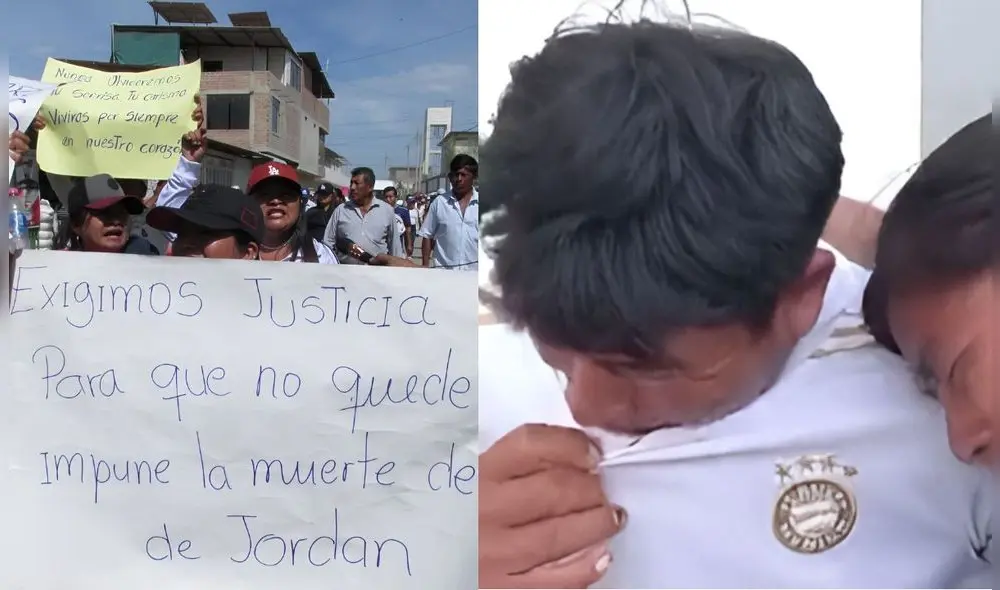 Familiares de menor asesinado exigen justicia en Perú. Foto: Composición LR/Maribel Mendo-URPI-LR/CDN