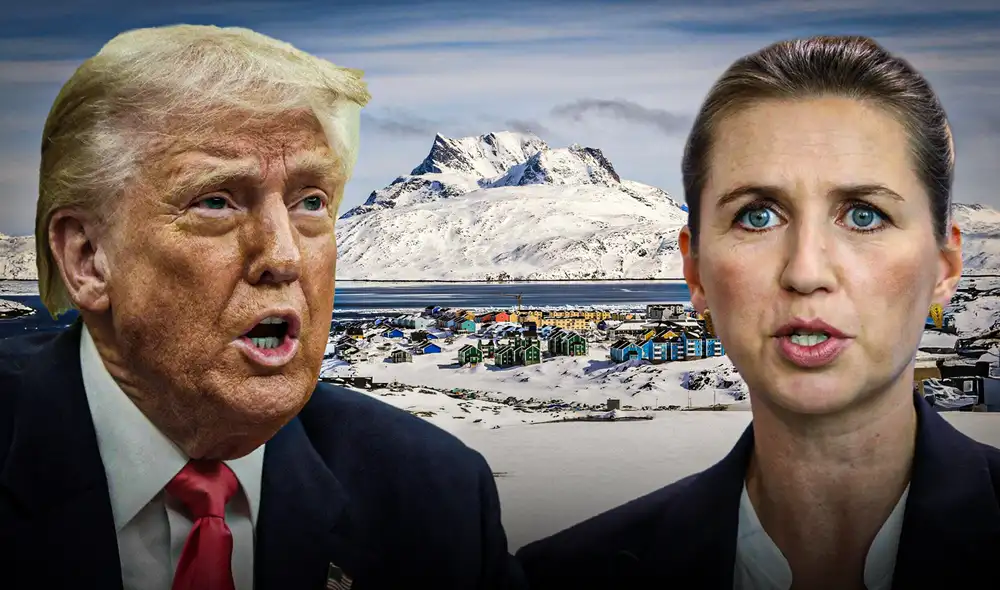 La colaboración entre Dinamarca y Groenlandia, así como la relación con Estados Unidos, se encuentran en el centro de este debate internacional. Foto: composición LR/Gerson Cardoso/X