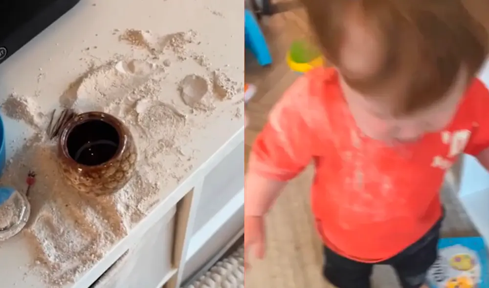 Natasha Emeny relató que su hijo estaba cubierto de un polvo gris al momento de encontrarlo y que tardó algunos minutos en darse cuenta de que se trataba de las cenizas de su padre. Foto: composición LR/Daily News. Natasha Emeny relató que su hijo estaba cubierto de un polvo gris al momento de encontrarlo y que tardó algunos minutos en darse cuenta de que se trataba de las cenizas de su padre. Foto: composición LR/Daily News.