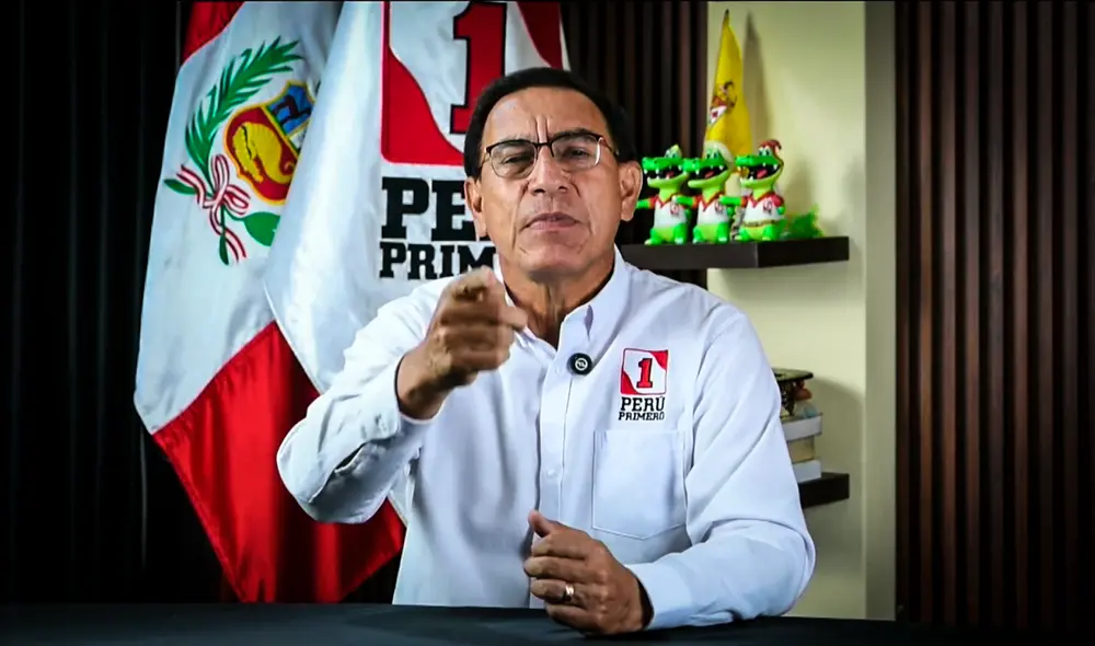 Martín Vizcarra se pronuncia sobre su inhabilitación política. Foto: YouTube