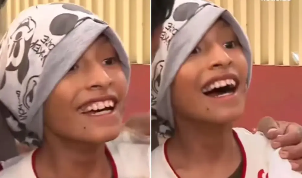 Niño con cáncer conmueve en redes sociales al cumplir su sueño de alentar a Universitario de Deportes: club lo invitó al Monumental. Foto: composición LR/Latina.