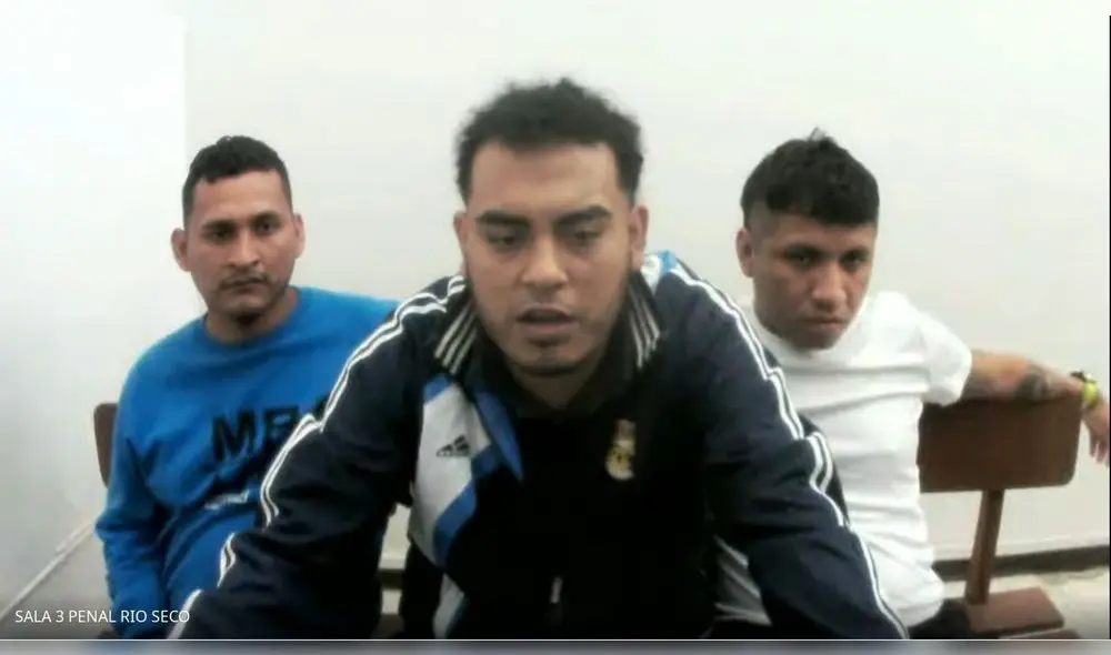 Sentenciados en el penal se conectan vía Google Meet. Fuente: Difusión. Sentenciados en el penal se conectan vía Google Meet. Fuente: Difusión.