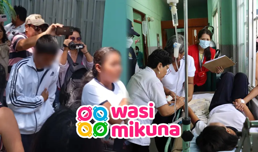 3O minutos después de ingerir el filete de atún en el desayuno, los escolares del colegio Elvira Castro de Quirós comenzaron a sentir picazón en todo el cuerpo, luego les aparecieron ronchas y fuerte cólicos estomacales. Foto: LR