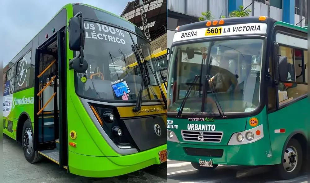 Líneas de buses 'El Urbanito' tienen capacidad para 80 personas. Foto: Composición LR/Andina/CDN Líneas de buses 'El Urbanito' tienen capacidad para 80 personas. Foto: Composición LR/Andina/CDN