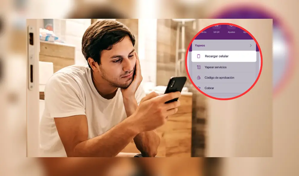 Yape ha renovado su interfaz para ofrecer una experiencia más fluida al realizar pagos y transferencias. Foto: Composición LR/Andina