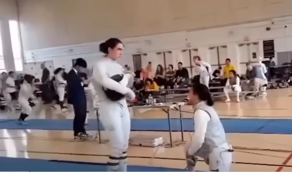 La esgrimista Stephanie Turner dijo que sus principios la llevaron a rechazar enfrentarse a una rival trans. Foto: difusión La esgrimista Stephanie Turner dijo que sus principios la llevaron a rechazar enfrentarse a una rival trans. Foto: difusión