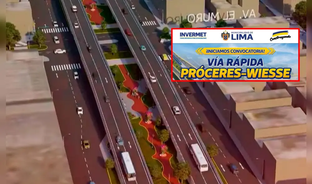 Nueva obra en San Juan de Lurigancho que reduciría el tránsito a 30 minutos. Foto: composición LR Nueva obra en San Juan de Lurigancho que reduciría el tránsito a 30 minutos. Foto: composición LR