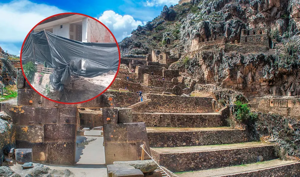 La edificación no cuenta con los permisos del Ministerio de Cultura como se establece. Foto: Composición LR La edificación no cuenta con los permisos del Ministerio de Cultura como se establece. Foto: Composición LR