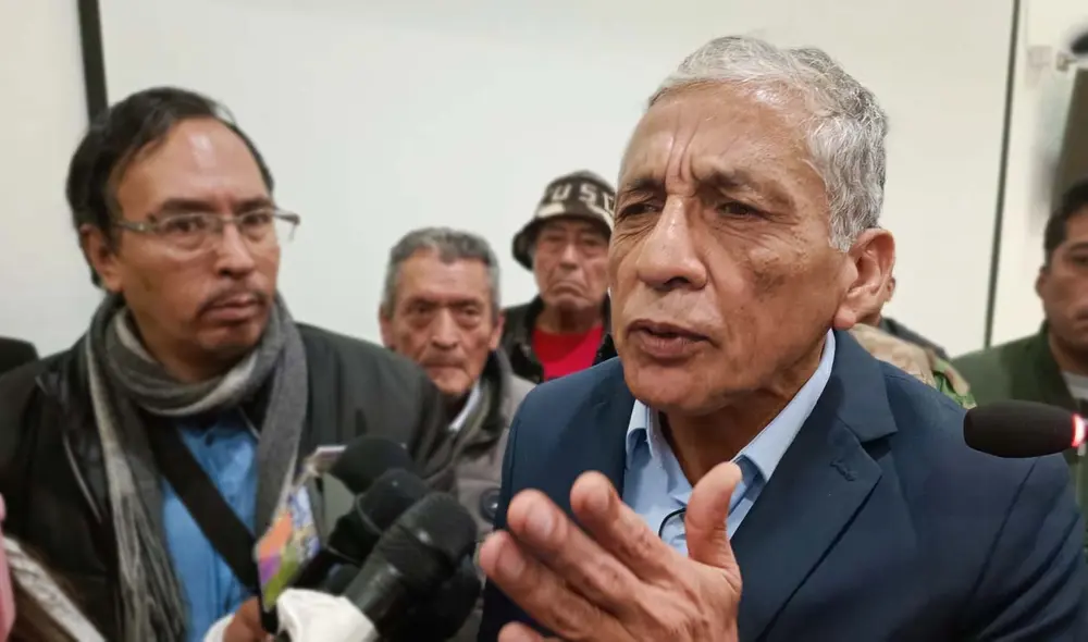 Antauro Humala señaló que está en tratativas de alianzas. Foto: Luis Álvarez - La República.