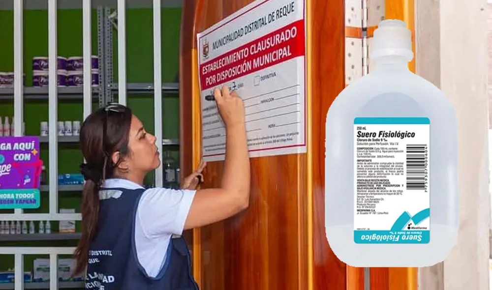 Uso de suero defectuoso causó al momento 4 decesos en el país. Foto: Municipalidad de Reque / composición LR