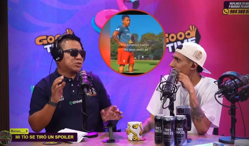 Silvio Valencia revive su polémico enfrentamiento con Christian Cueva: "Vamos a ver quién gana esta guerra". Foto: composición LR/CapturaGoodTime.