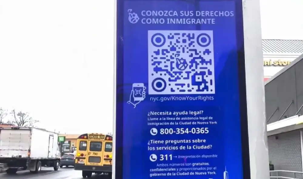 El folleto digital para inmigrantes es una iniciativa de la alcaldía de New York. Foto: Telemundo.