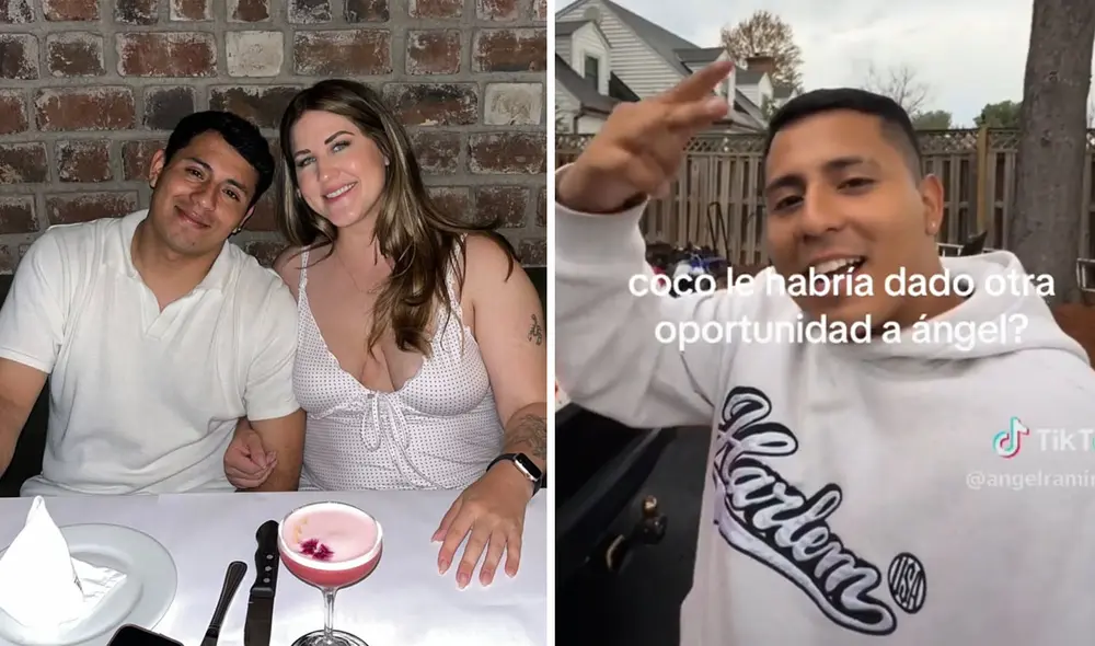 Tiktoker compartió imágenes de su estadía en Estados Unidos. Foto: composición LR/ TikTok