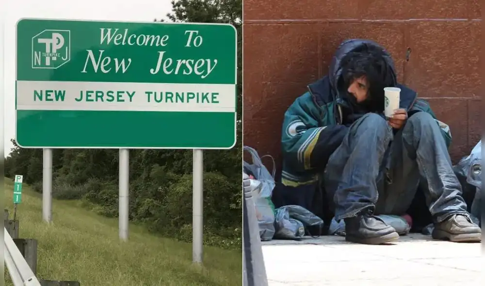 Nueva Jersey plantea sancionar a personas sin hogar o indigentes por la agresión que sufrió un legislador. Foto: Wikimedia/Caras & Caretas