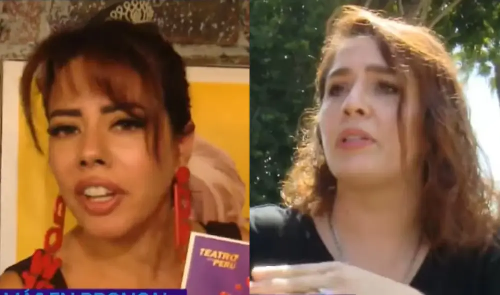 'La Pánfila' y Yiddá Eslava se enfrentan por nombre de sus espectáculos. Foto: Composición LR/MagalyTV