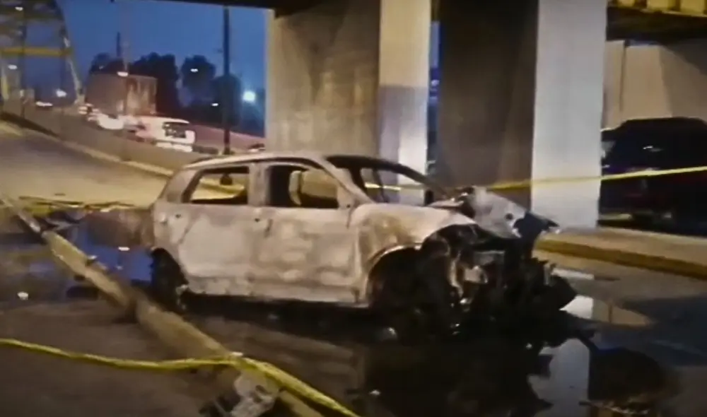 Conductor en presunto estado de ebriedad causa fatal colisión en avenida Alfonso Ugarte. Foto: captura RPP.