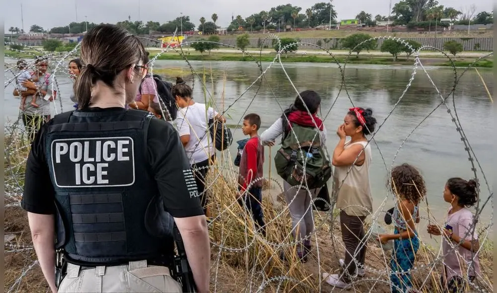 Texas continúan ampliando sus políticas contra inmigrantes para aumentar las deportaciones masivas. Foto: Composición LR/Telemundo/ICE