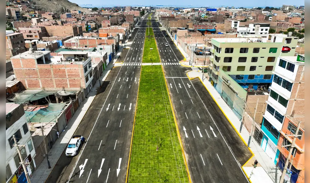 Inaugura av. Carlos Izaguirre, vía que conectará Lima con el distrito en solo 4 minutos. Foto: Municipalidad del Callao