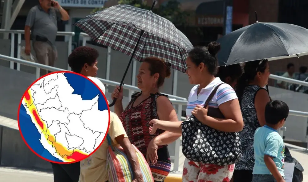 Fenómeno meteorológico extremo afectará temperaturas en Perú. Foto: composición LR/Andina.