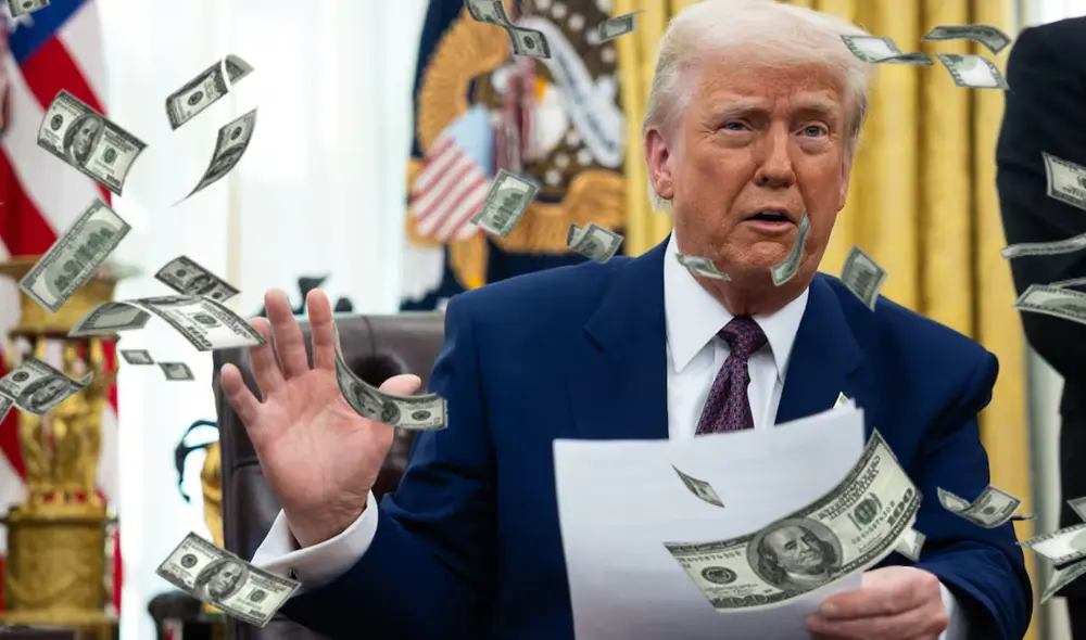 Donald Trump anunció nuevos aranceles que afectarán a productos importados, incluyendo automóviles y alimentos. Foto: composición LR/EFE