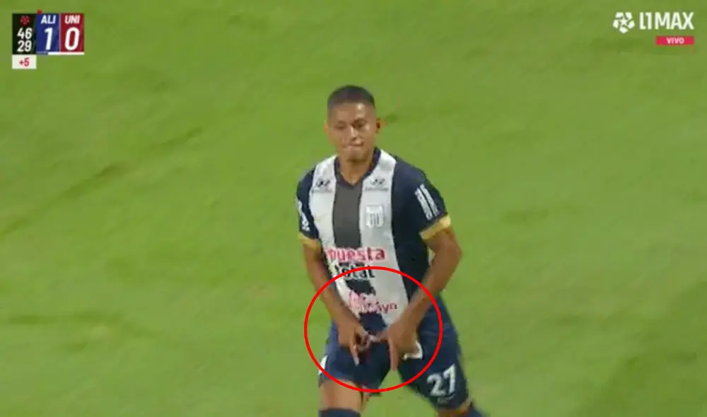 Kevin Quevedo arrancó como titular en el Alianza Lima vs Universitario. Foto: composición LR/captura de L1 Max