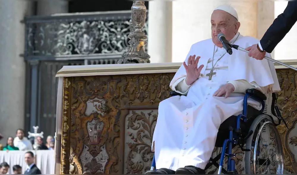 Durante el Jubileo de los enfermos, el papa Francisco tuvo una emotiva participación en la Plaza de San Pedro. Foto: Vatican News Durante el Jubileo de los enfermos, el papa Francisco tuvo una emotiva participación en la Plaza de San Pedro. Foto: Vatican News