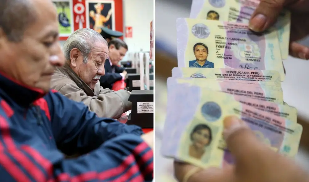 En Perú, los adultos mayores disponen de normas especiales para tramitar la emisión o renovación de su licencia de conducir. Foto: LR/Andina