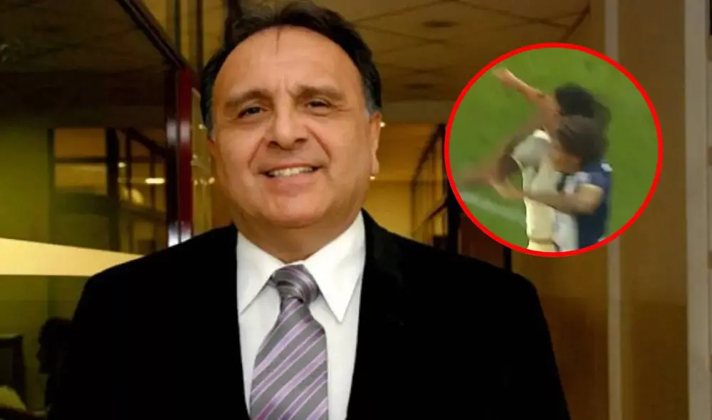 Miguel Scime señaló que Pablo Lavandeira fue bien expulsado; sin embargo, apuntó contra Daniel Ureta por sacarle tarjeta amarilla primero. Foto: composición LR/difusión/captura de L1 Max Miguel Scime señaló que Pablo Lavandeira fue bien expulsado; sin embargo, apuntó contra Daniel Ureta por sacarle tarjeta amarilla primero. Foto: composición LR/difusión/captura de L1 Max