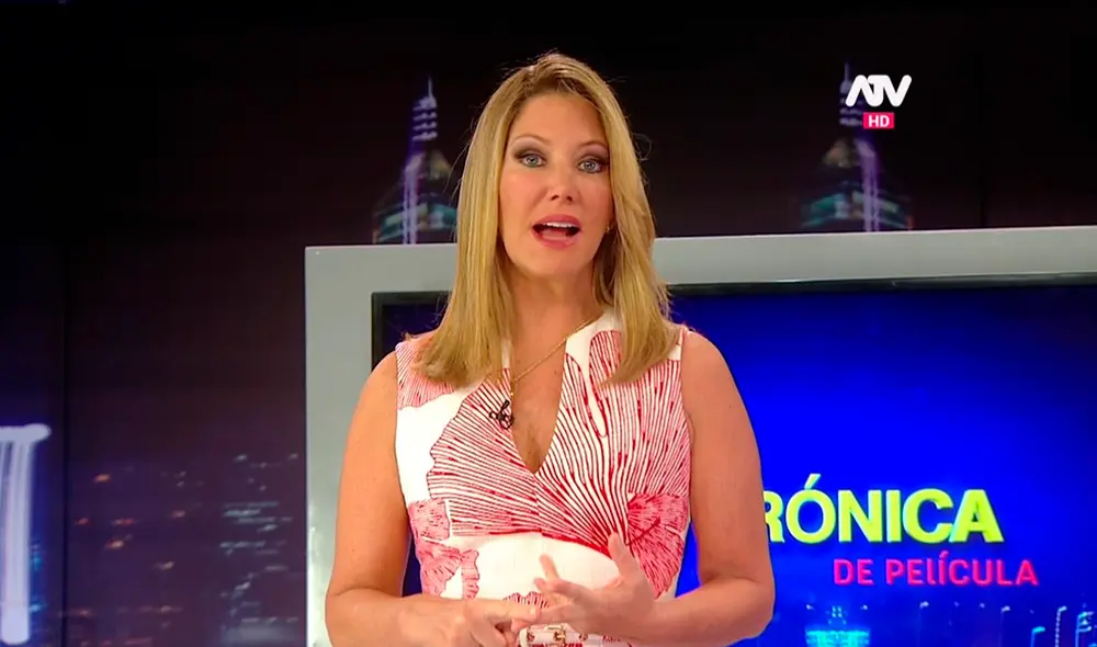 La comunicadora Verónica Ayllón acaba de cumplir los 60 años. Foto: ATV.