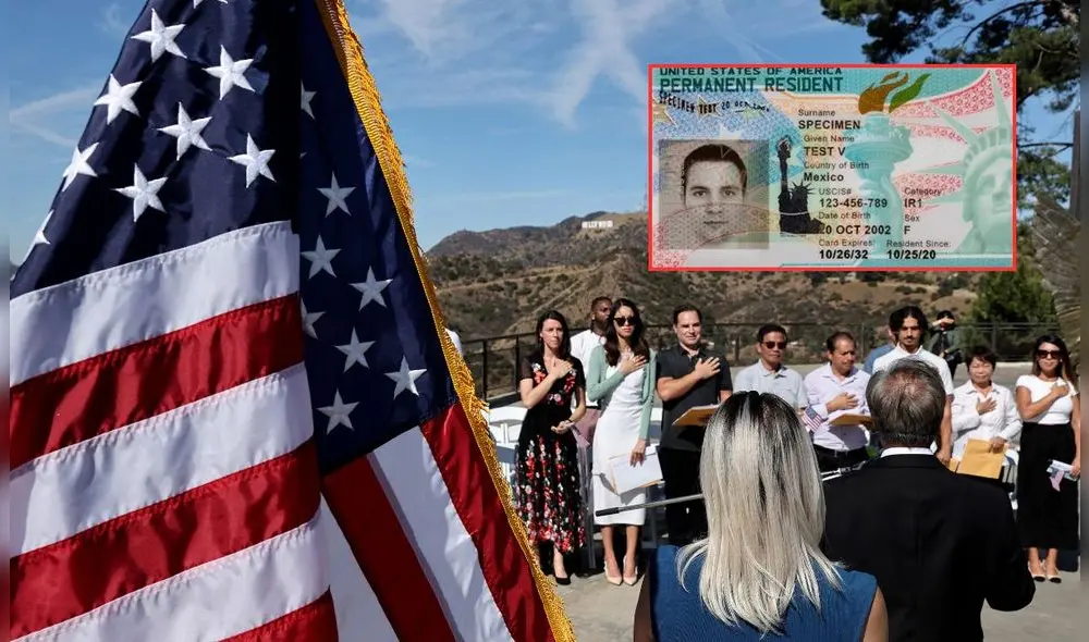 Los trámites de la visa americana en USCIS se verán afectados para miles de inmigrantes en Estados Unidos. Foto: Composición LR/USCIS/AFP