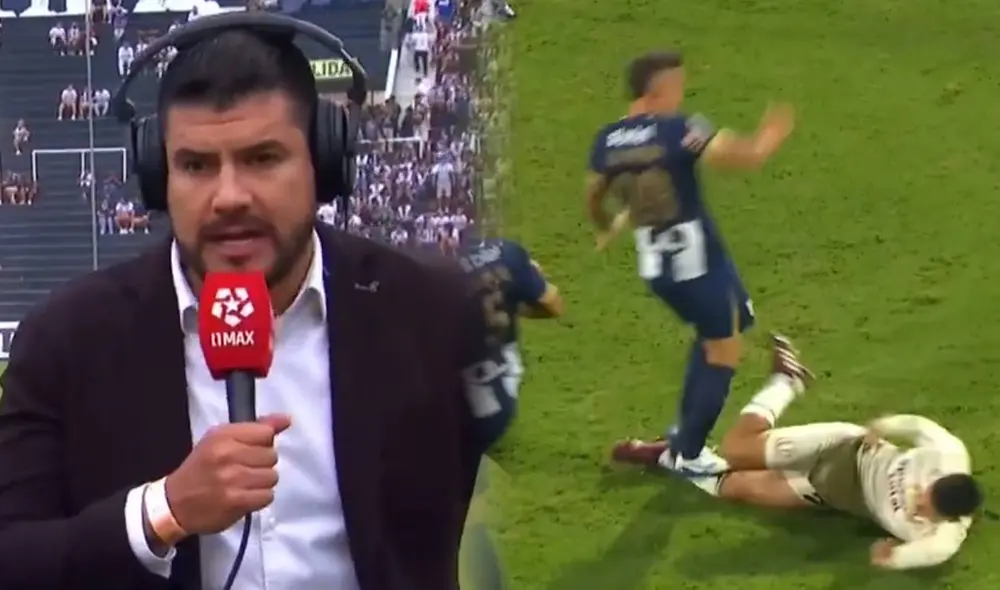 Erick Delgado, tras su retiro como futbolista, se dedicó a ser comentarista deportivo y panelista en podcast. Foto: composición LR/captura de L1 Max