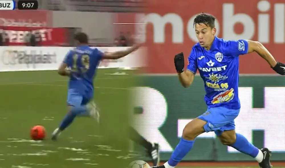 Cristian Benavente llegó al Gloria Buzau a inicios del 2025, proveniente del Sport Boys, donde jugaba a préstamo. Foto: composición LR/captura/Instagram