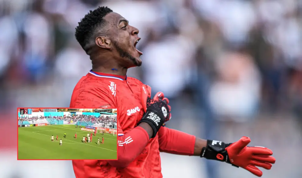 El arquero de UTC, Diego Campos, fue víctima de presuntos calificativos racistas por los hinchas rimenses. Foto: composición LR/Transfermarkt/Líbero