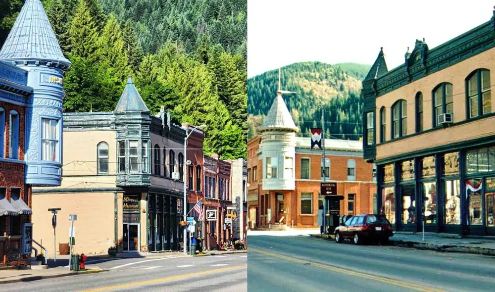 Wallace, una pequeña ciudad de Idaho con menos de 900 habitantes, se autoproclamó en 2004 como el "Centro del Universo".