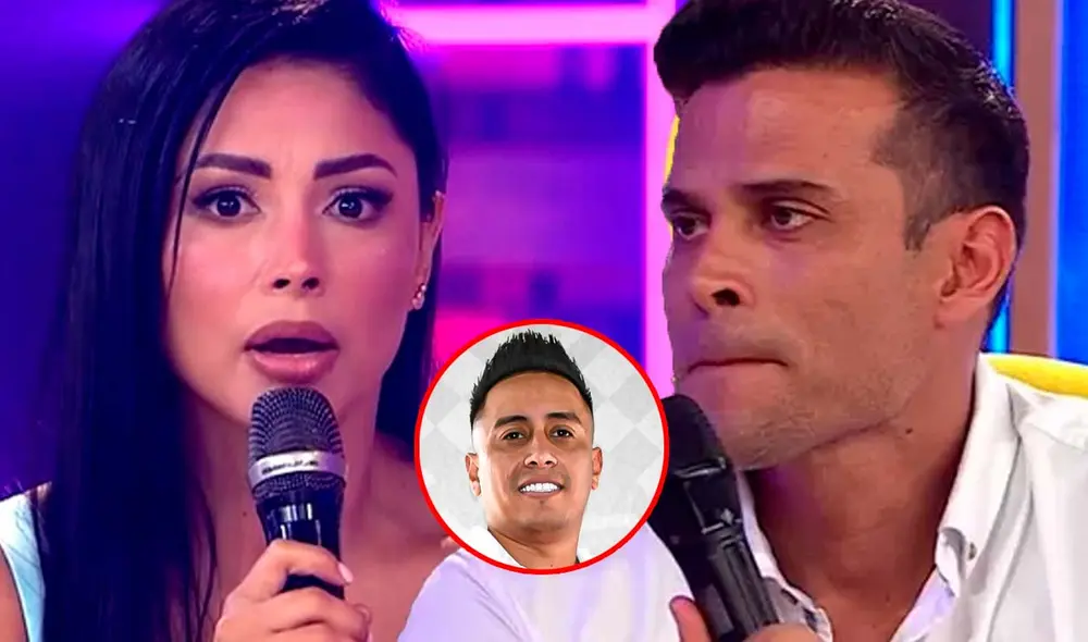 Pamela Franco y Christian Domínguez tuvieron una relación de más de 3 años. Foto: Composición LR/Captura/América TV