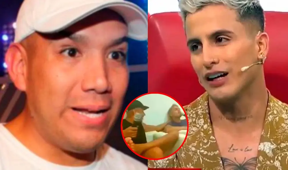 Elías Montalvo y Peter Fajardo mantuvieron una corta relación. Foto: Composición LR/Captura/YouTube