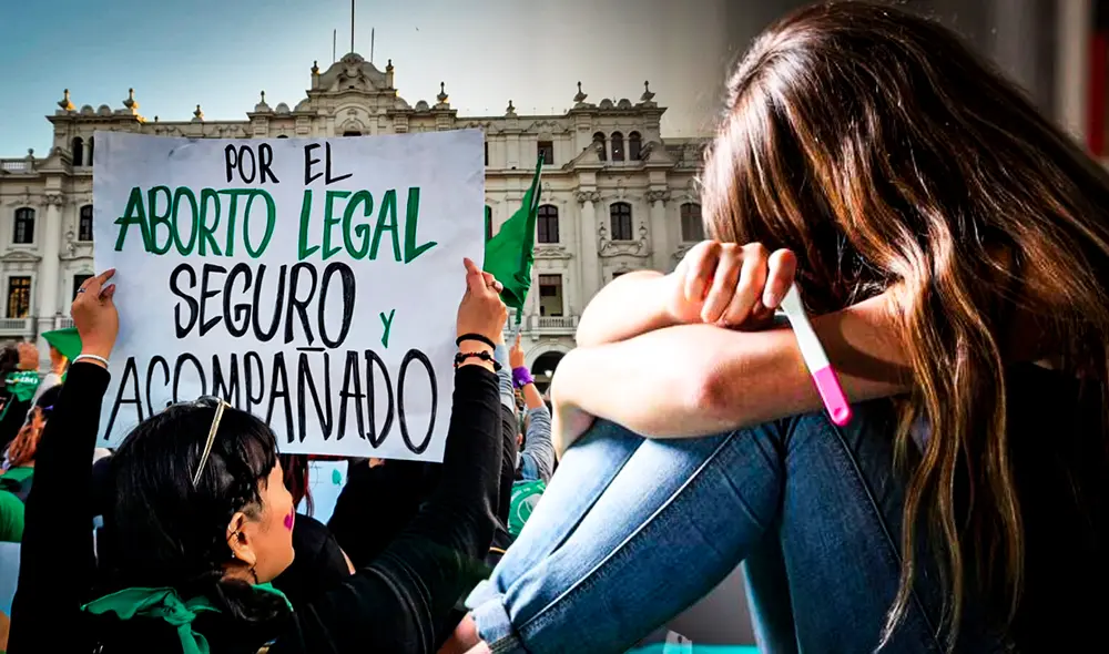 Por su derecho. Aborto terapéutico está regulado desde 2014. Es legal cuando la vida de la madre está en peligro o cuando hay riesgo de dejar graves daños, como en el caso de las niñas. Foto: composición de Gerson Cardoso/La República