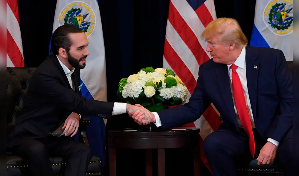 El acuerdo entre Nayib Bukele y Donald Trump genera controversia y división en la opinión pública. Foto: CNN
