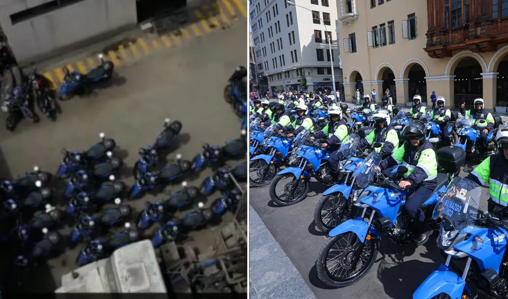 Contraloría informó que motos de patrullaje no cumplen con el kilometraje diario prometido por los alcaldes. Foto: Composición/LR