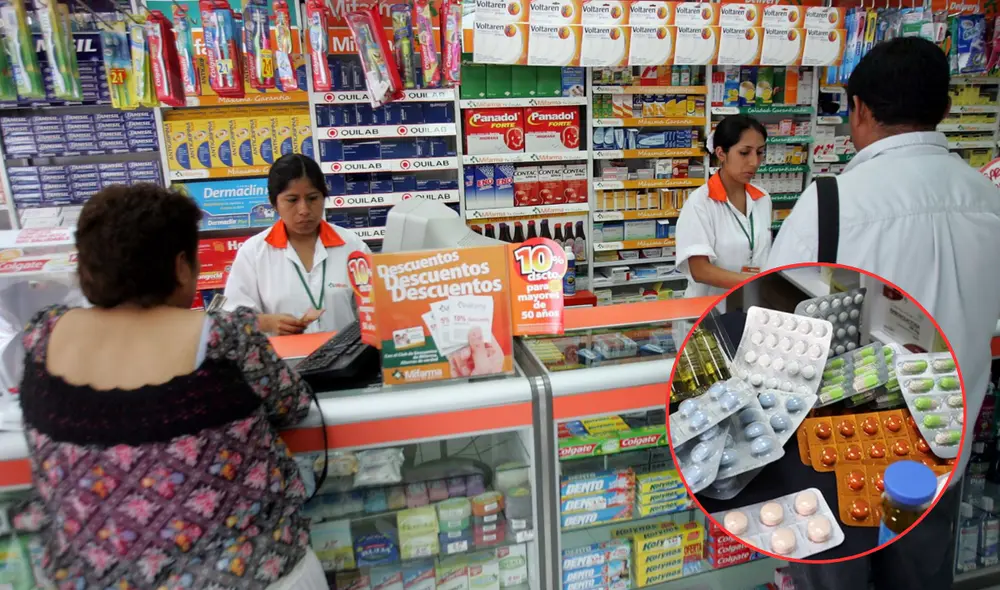 El 40% del gasto en salud de los hogares peruanos se destina a la compra de medicamentos. Foto: composición LR/Andina