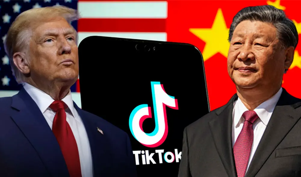 Donald Trump acusa a China de rechazar acuerdo sobre TikTok por aumento de aranceles de Estados Unidos. Foto: composición LR Donald Trump acusa a China de rechazar acuerdo sobre TikTok por aumento de aranceles de Estados Unidos. Foto: composición LR