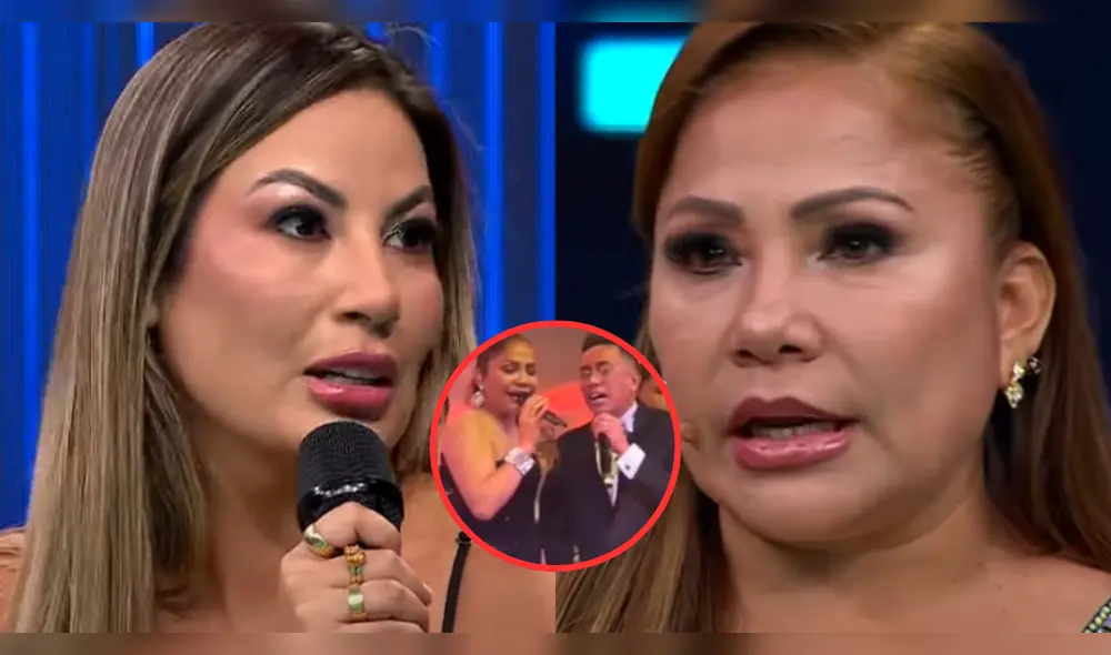 Pamela López se reencontró con Marisol. Foto: Composición LR/América/TikTok