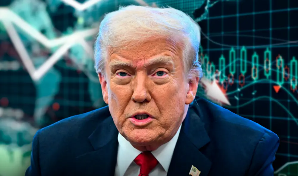 Trump instó a los estadounidenses a ser fuertes y pacientes ante estos cambios económicos, ya que al final habrá "grandeza", pero a largo plazo. Foto: composición LR/AFP