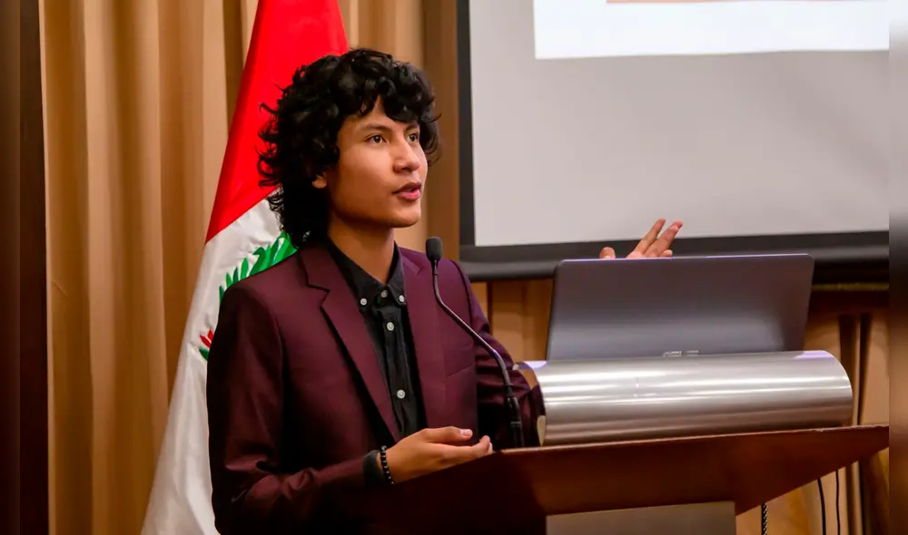 José Adolfo Quisocala es el joven peruano premiado en Estados Unidos. Foto: UDEP