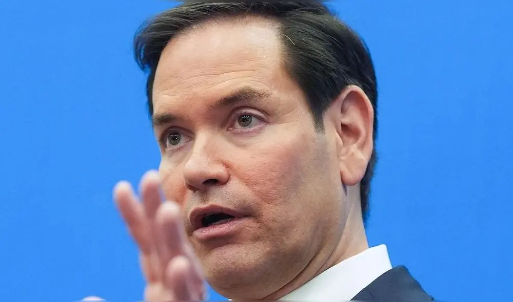 Marco Rubio se encuentra con los ministros de la OTAN en Bruselas después del anuncio de los nuevos aranceles de Trump. Foto: AFP.