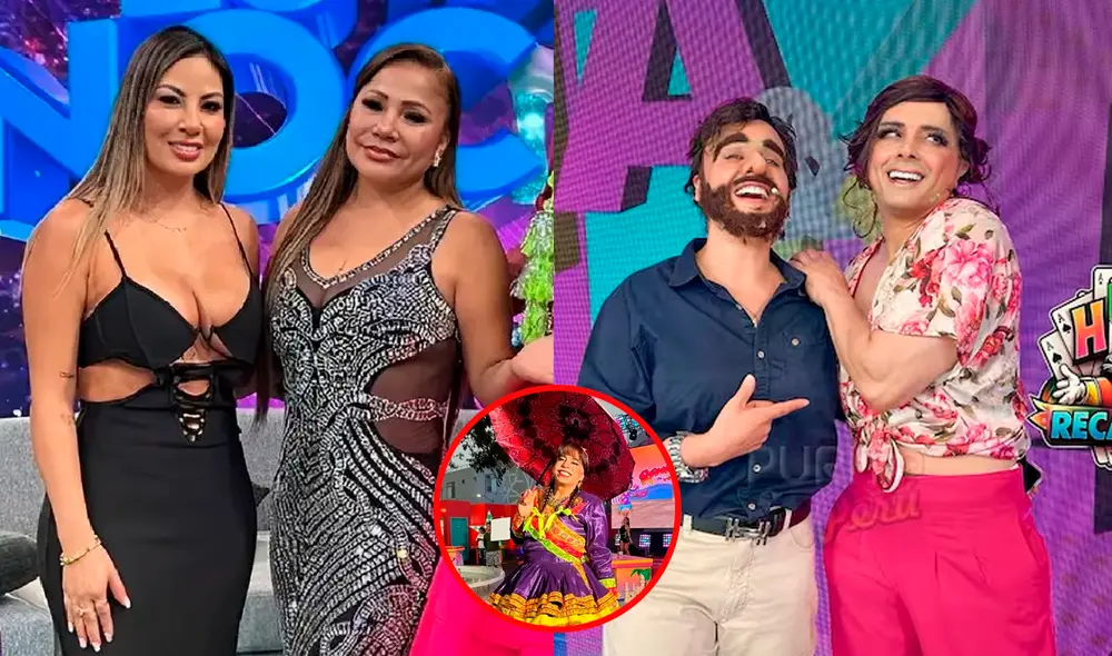 El programa 'Esta noche' arrasó en el rating el último sábado. Foto: Composición LR/América/Panamericana