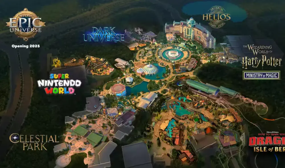 Universal cuenta con cinco parques temáticos en el mundo y Epic Universe será el sexto. Foto: La Nación